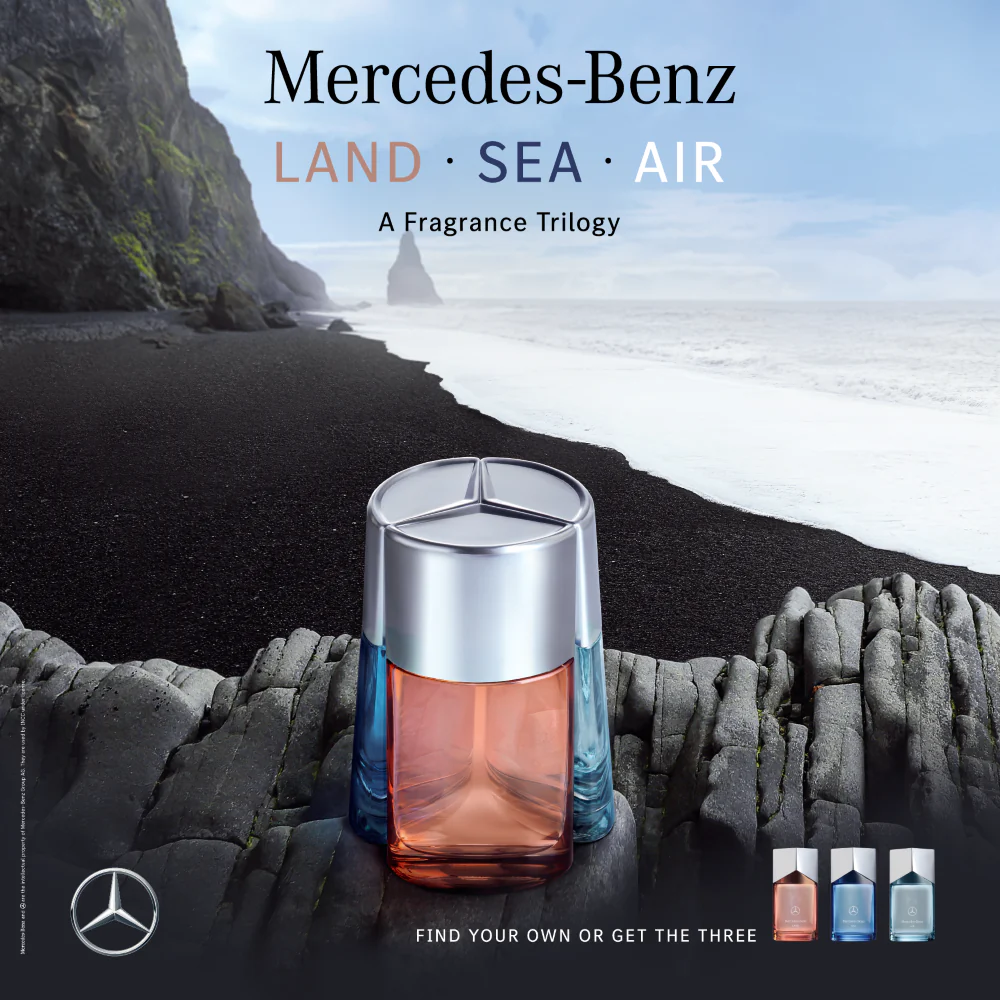 Mercedes Benz AIR 三芒星 天空淡香精