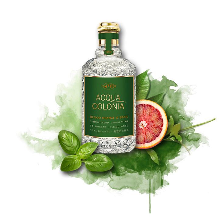 4711 Acqua Colognia Blood Orange & Basil 紅橙&羅勒中性古龍水 TESTER