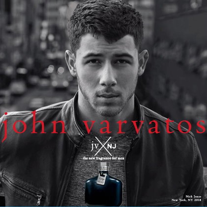 John Varvatos JV x NJ 尼克強納斯聯名款男性淡香水