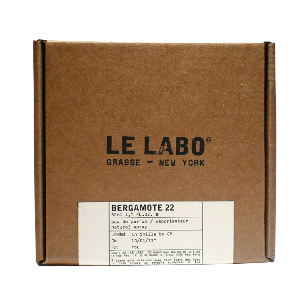 Le Labo Bergamote 22 佛手柑中性淡香精