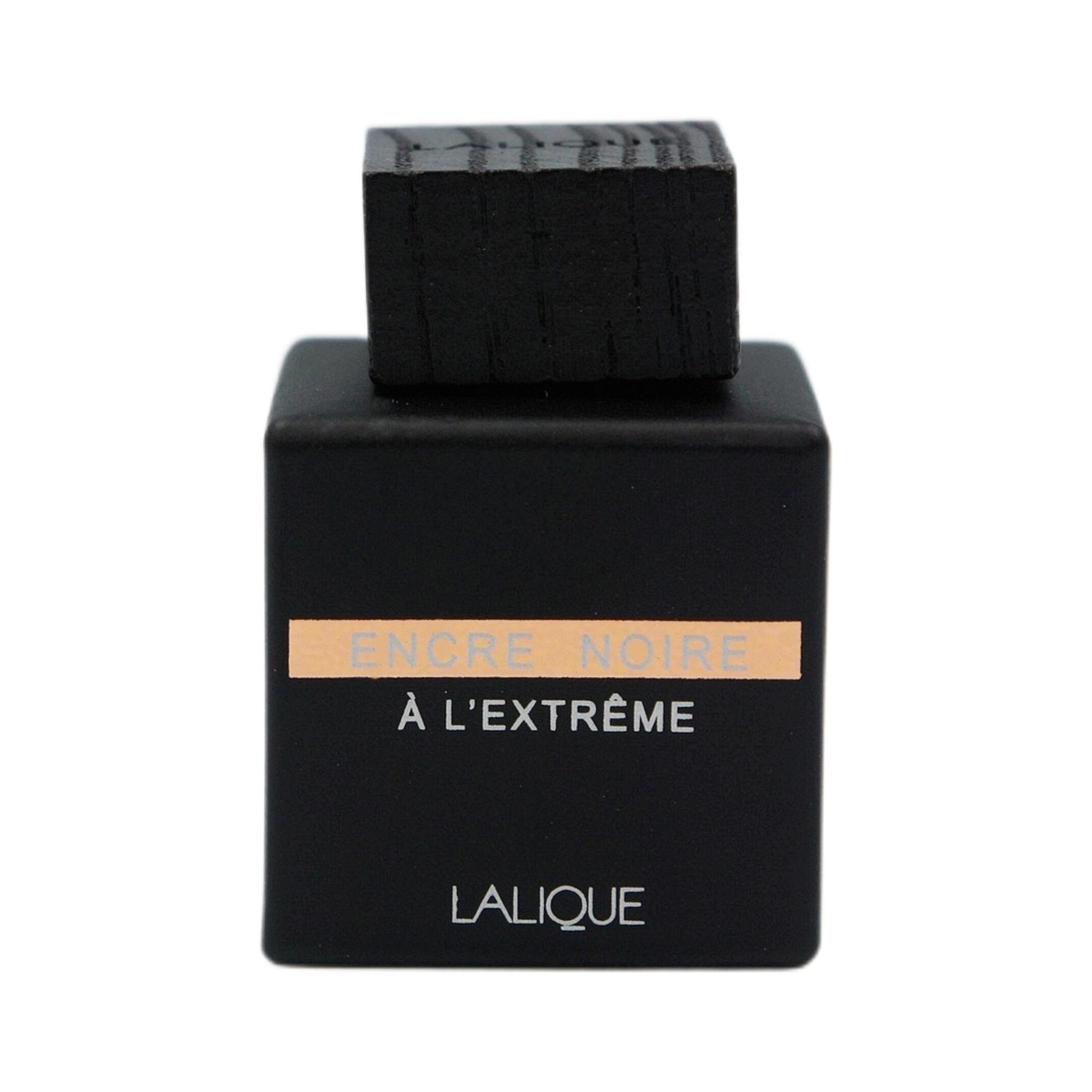 LALIQUE Encre Noire A L'extreme 卓越黑澤男性淡香精迷你瓶