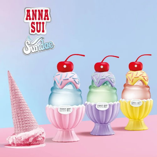 Anna Sui Sundae Mellow Yellow 果漾聖代淡香水-樂夏百香