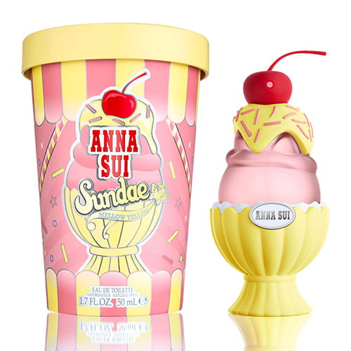 Anna Sui Sundae Mellow Yellow 果漾聖代淡香水-樂夏百香