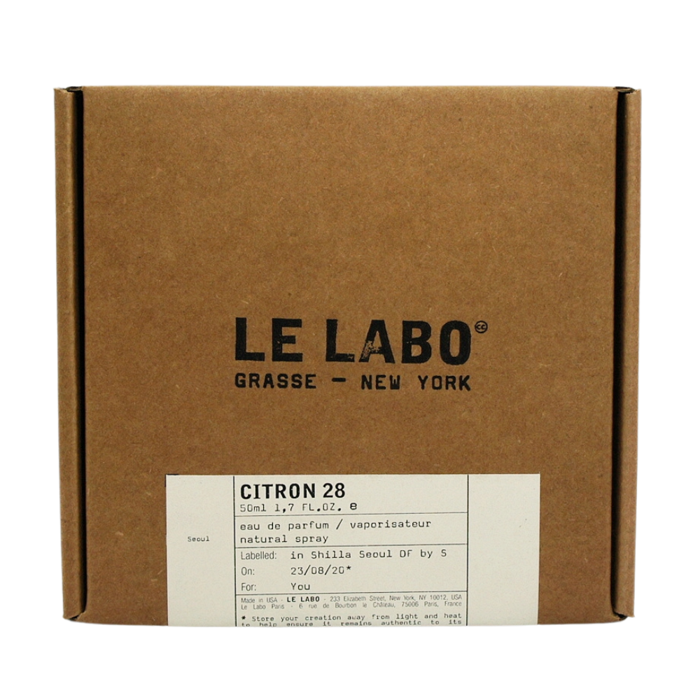 Le Labo 城市限定香氛 Citron 28 首爾香檸中性淡香精