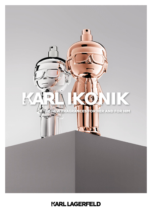 Karl Lagerfeld Ikonik 時尚大帝 極光銀男性淡香精迷你瓶