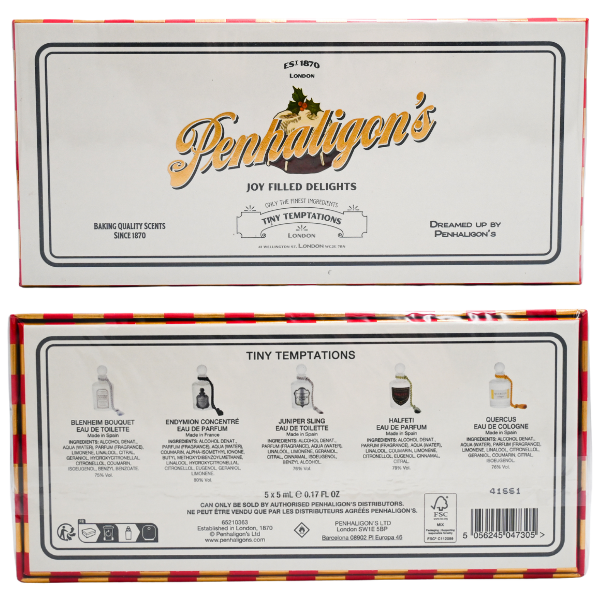 Penhaligon's潘海利根節慶喜悅限量版男性小香水禮盒