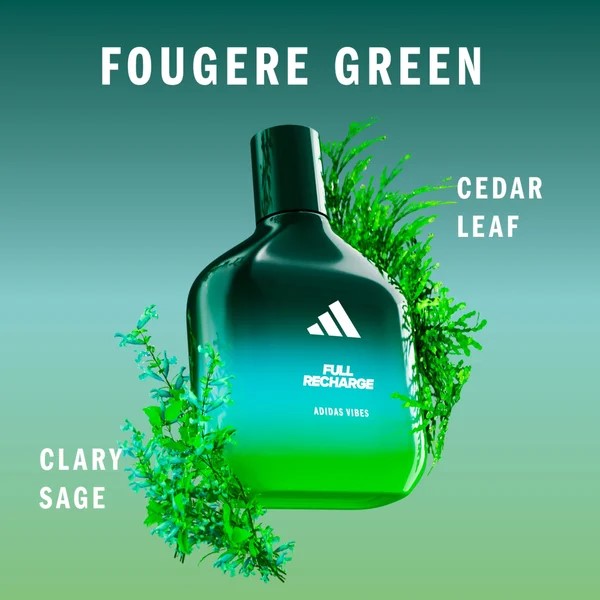 Adidas Full Recharge 愛迪達率性淡香精-能量補給