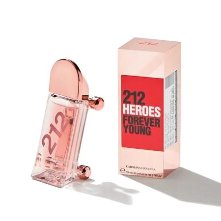 Carolina Herrera 212 Heroes Forever Young 滑板女性淡香精迷你瓶