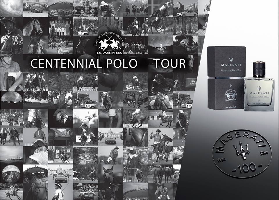 Maserati Centennial Polo Tour La Martina 男性淡香水 (灰盒)