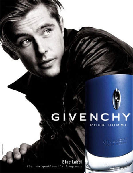 givenchy label blue